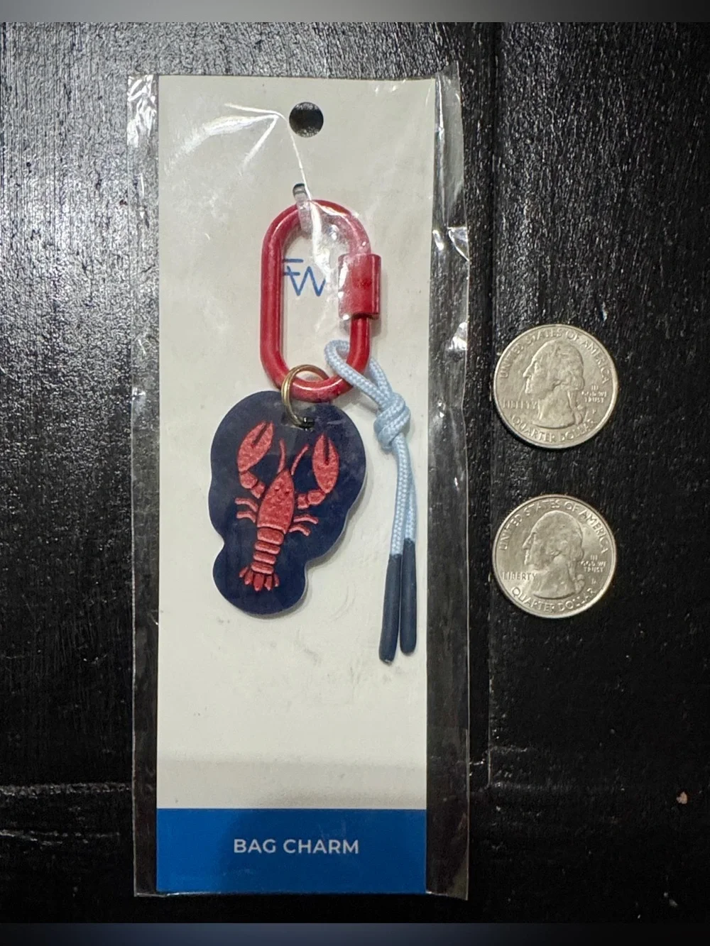 Freshwater Lobster Bag Charm